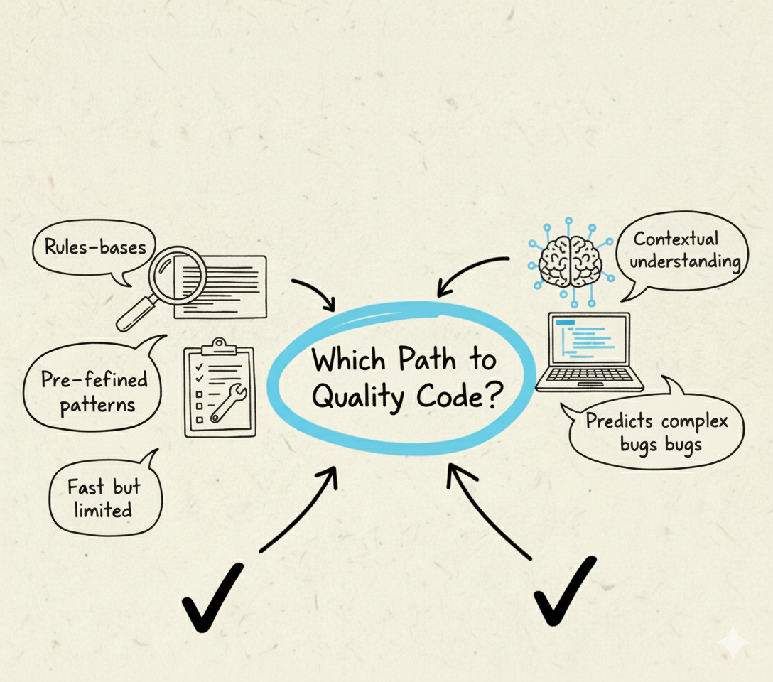 Static Code Analysis vs AI Code Review: Which is Right for You?